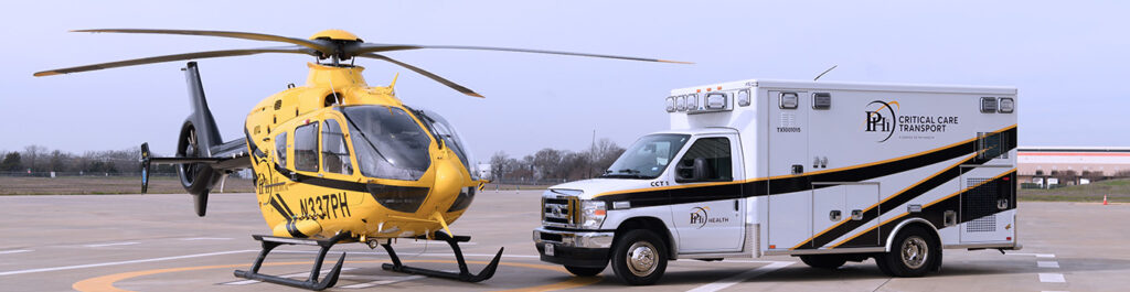 PHI Critical Care Transport Air Ambulance Provider